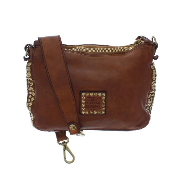 Campomaggi Schoudertas met Studs
