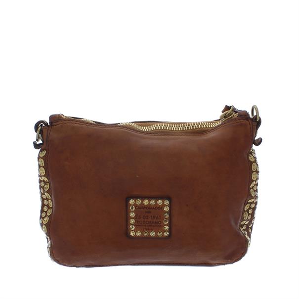 Campomaggi Schoudertas met Studs