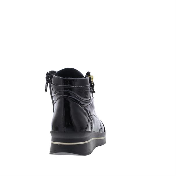 Cypres Soft Dames Enkelboot Lak