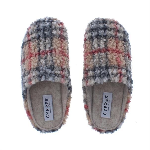 Cypres Yoska Teddy Ruit Pantoffel