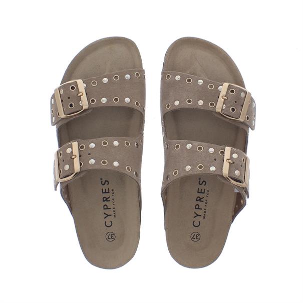 Cypres Zasja Voetbed 2 Gesp Studs