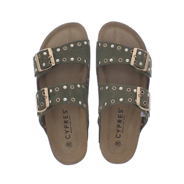 Cypres Zasja Voetbed 2 Gesp Studs