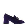 Dames Loafer Suede Hak