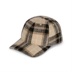 Day Et Dames Woolen Check Cap Ruit