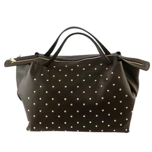 Di Lauro Ambra Golden studs