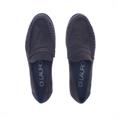 Di Lauro Delicia Suede Plooi Loafer