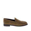 Di Lauro Delicia Suede Plooi Loafer
