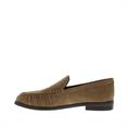 Di Lauro Delicia Suede Plooi Loafer