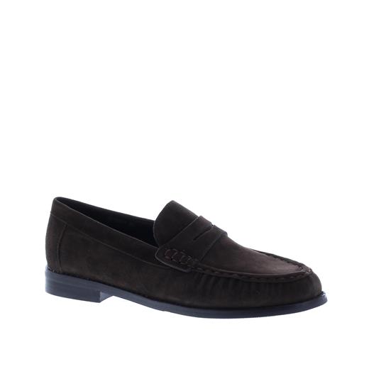 Di Lauro Delicia Suede Plooi Loafer
