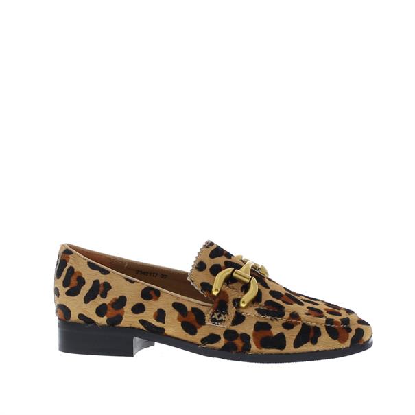 Di Lauro Loafer Bit Luipaardprint