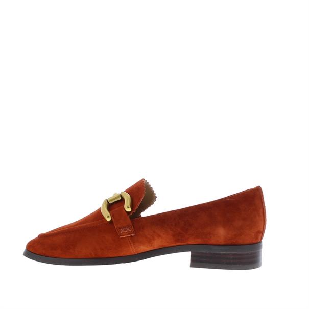 Di Lauro Loafer Carre Bit Suede