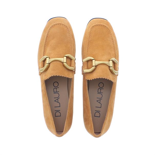 Di Lauro Loafer Carre Bit Suede