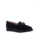 Di Lauro Loafer Sleehak Suede