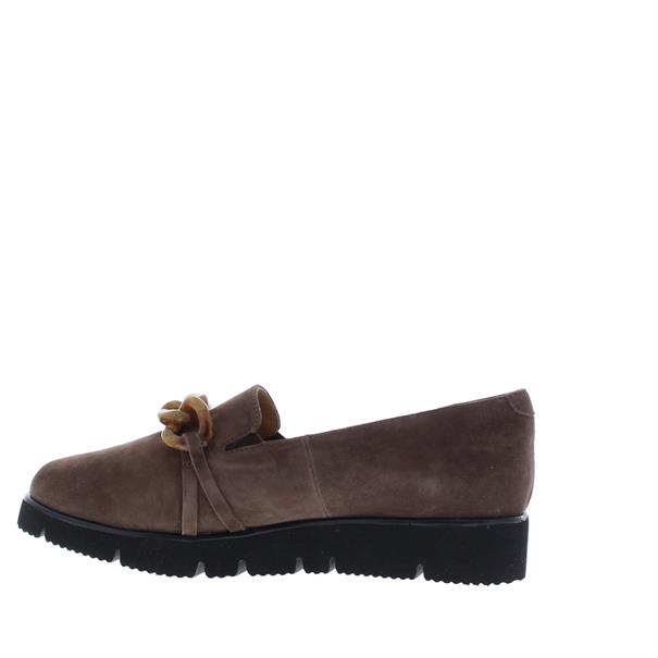 Di Lauro Loafer Sleehak Suede