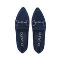 Di Lauro Loafer Spits Suede Bit