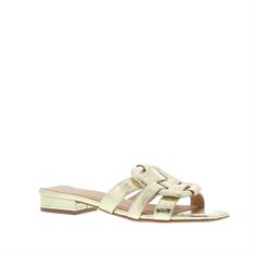 Di Lauro Rosalyn Metallic Slipper