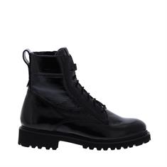 Stoere boots veter dames in leer of suede Strating Schoenen