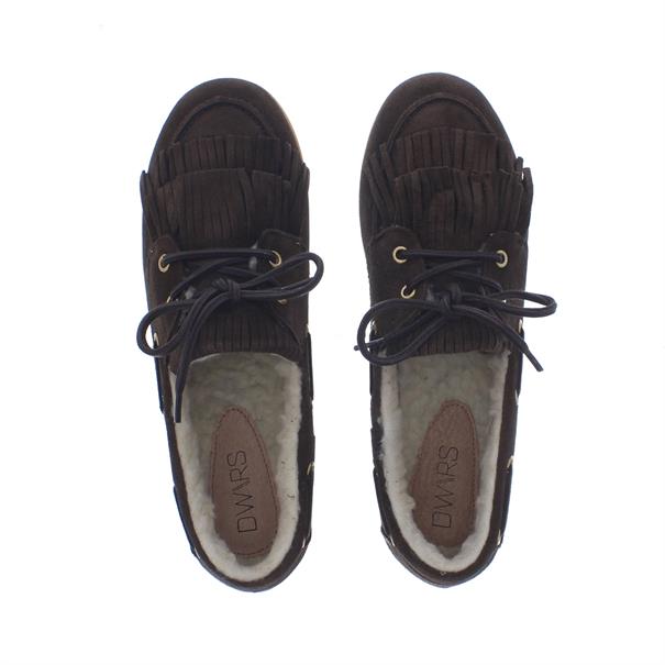 Dwrs Latty Teddy Dames Bootschoen