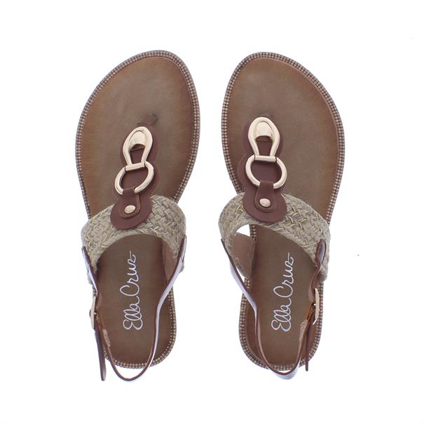 Ella Cruz Zerra Raffia Wreefring