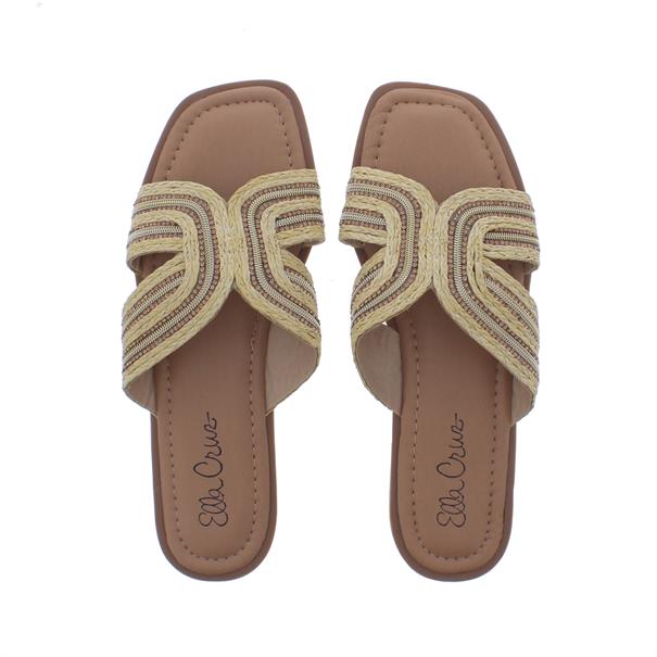 Ella Cruz Zuzany Raffia Glitter