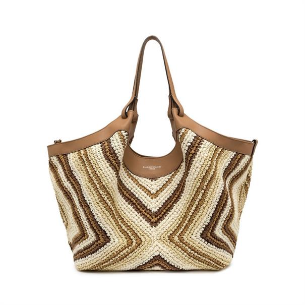 Gianni Chiarini Dua Dames Tas Rafia