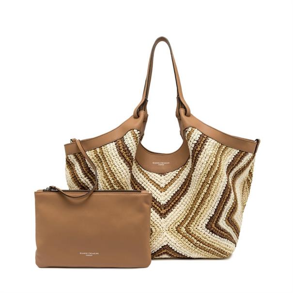 Gianni Chiarini Dua Dames Tas Rafia