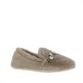 Gioia Fluff Slipper met Strass