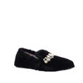 Gioia Fluff Slipper met Strass