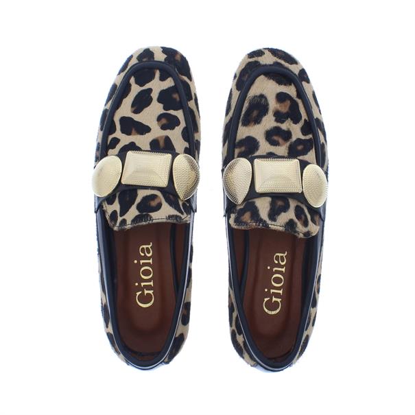Gioia Yulu Loafer Leopard