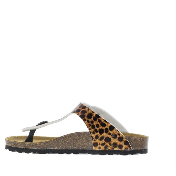 Goldstar Bayli Slipper Leopard