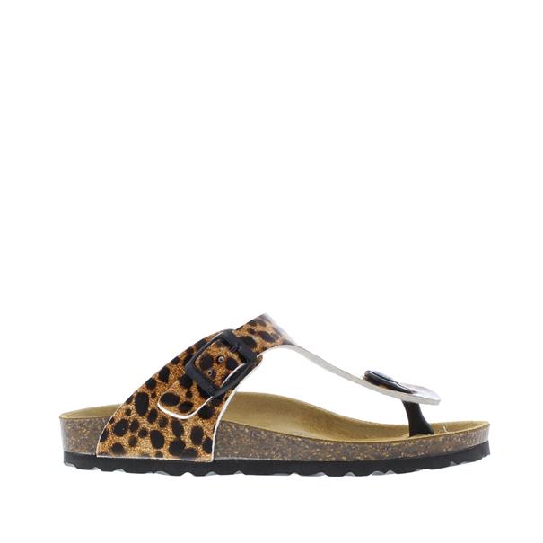 Goldstar Bayli Slipper Leopard