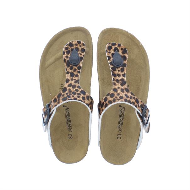 Goldstar Bayli Slipper Leopard