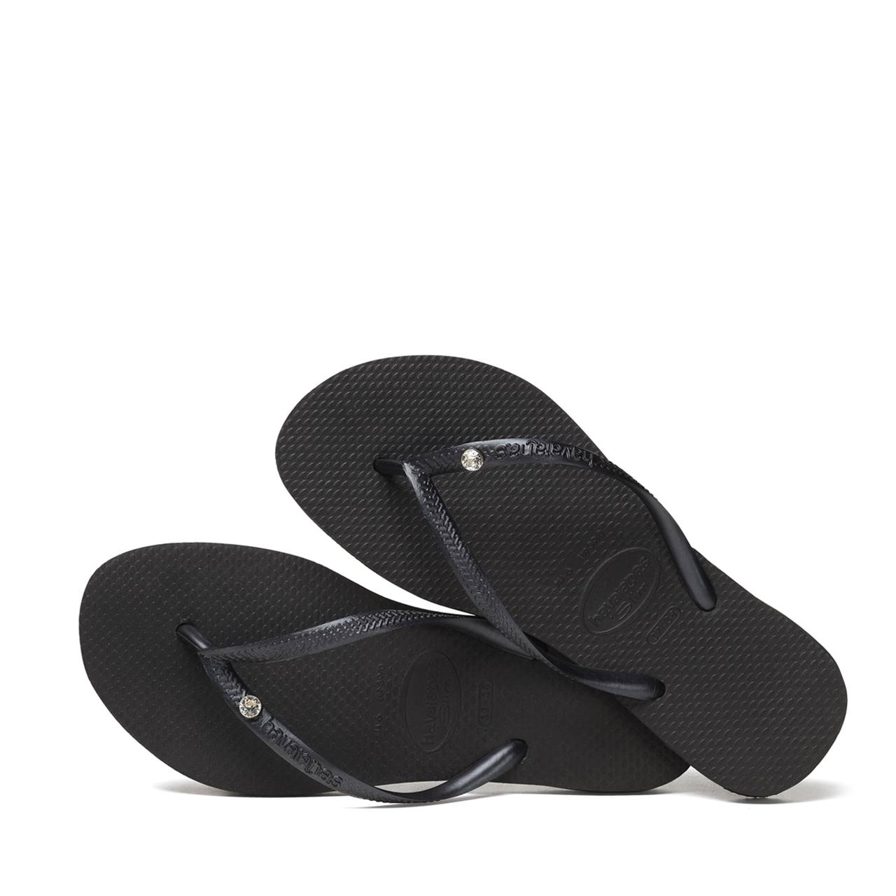havaianas black crystal