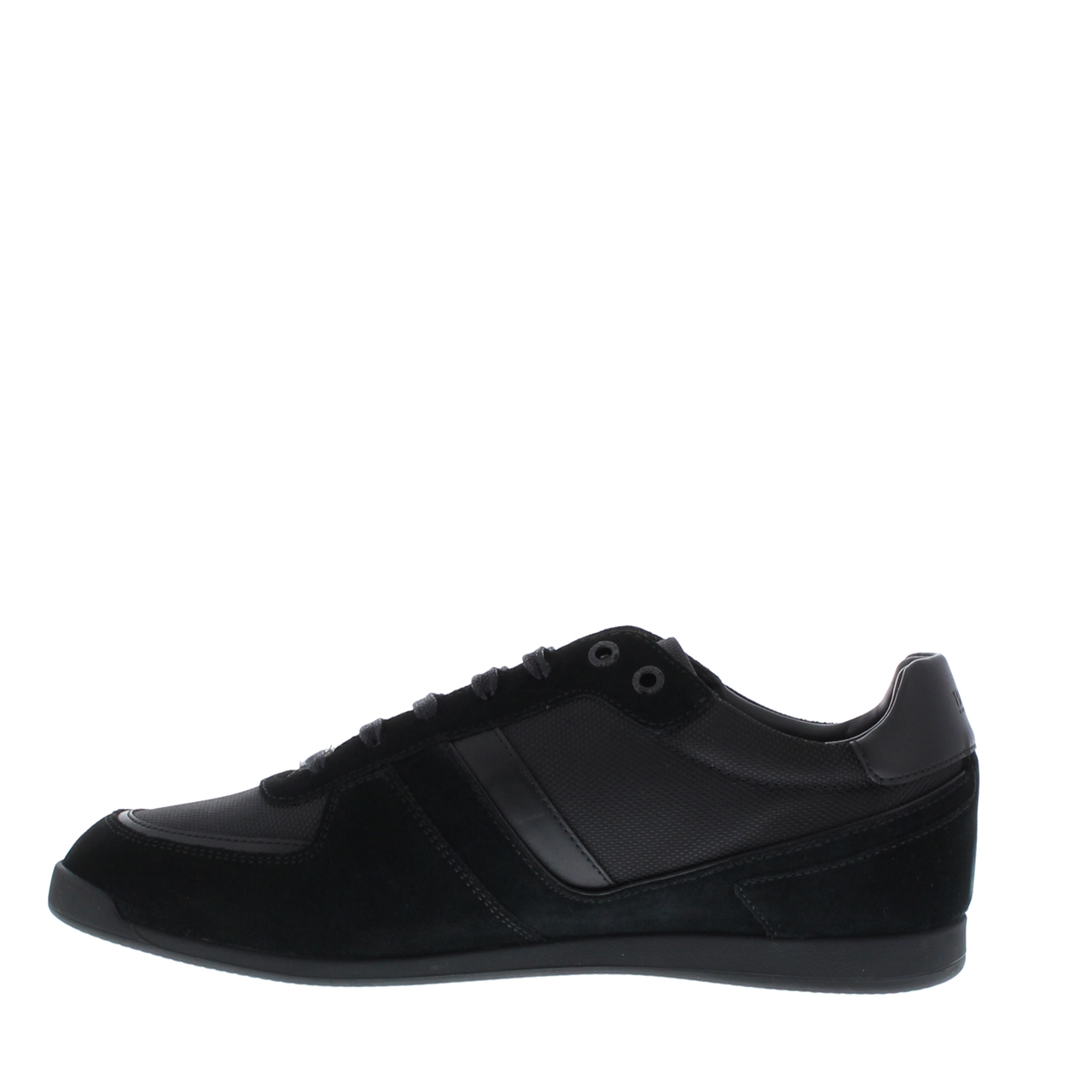 hugo boss glaze leather trainers