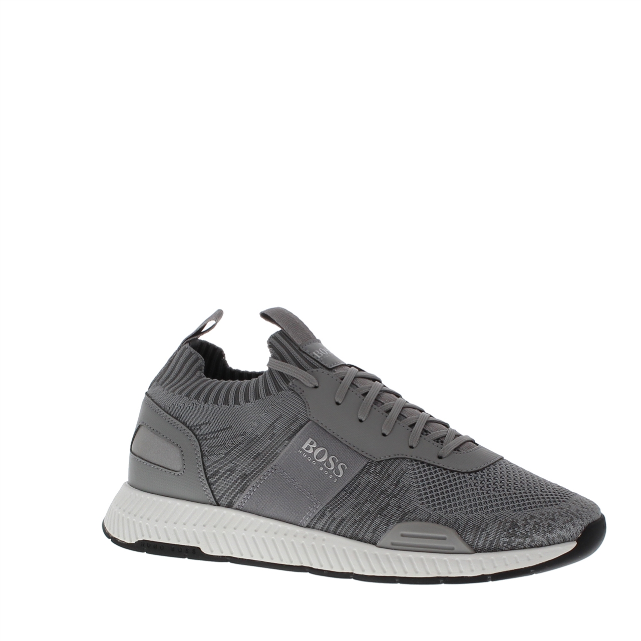 hugo boss titanium trainers grey