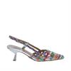 Lisa&Jo Waqi Vlecht Slingback