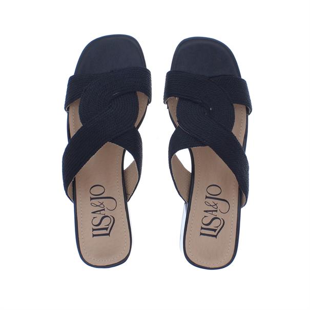 Lisa&Jo Warish Slipper Hak Vlecht