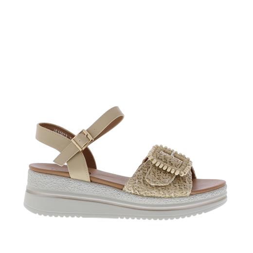 Lisa&Jo Zakia Velcro Raffia