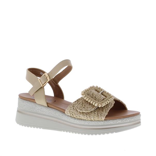 Lisa&Jo Zakia Velcro Raffia