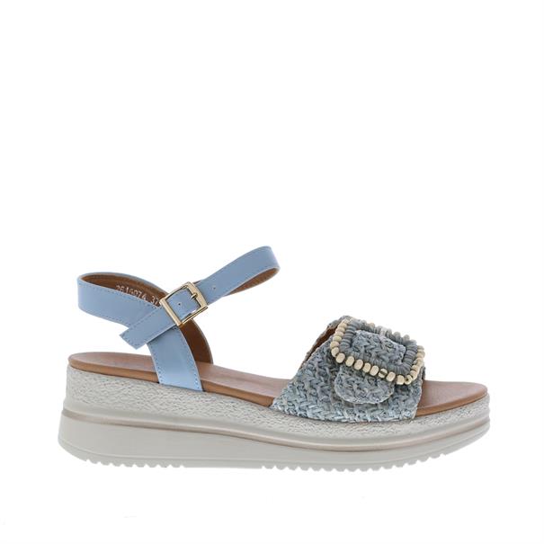 Lisa&Jo Zakia Velcro Raffia