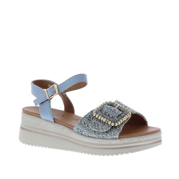 Lisa&Jo Zakia Velcro Raffia