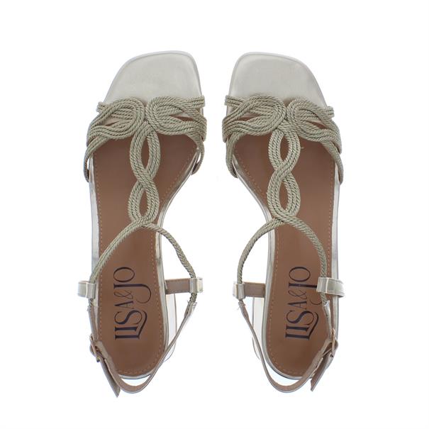 Lisa&Jo Zelena Sandalet Touw