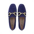 Loafer Carre Bit Suede