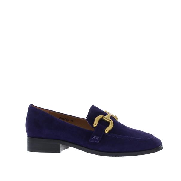 Loafer Carre Bit Suede