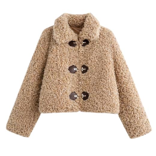 R.O.S.E Oslo Buckle Teddy Coat