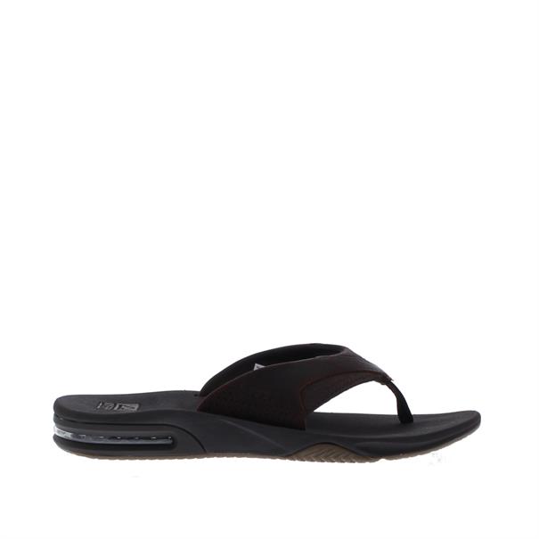 Reef Fanning Leather Heren Slipper