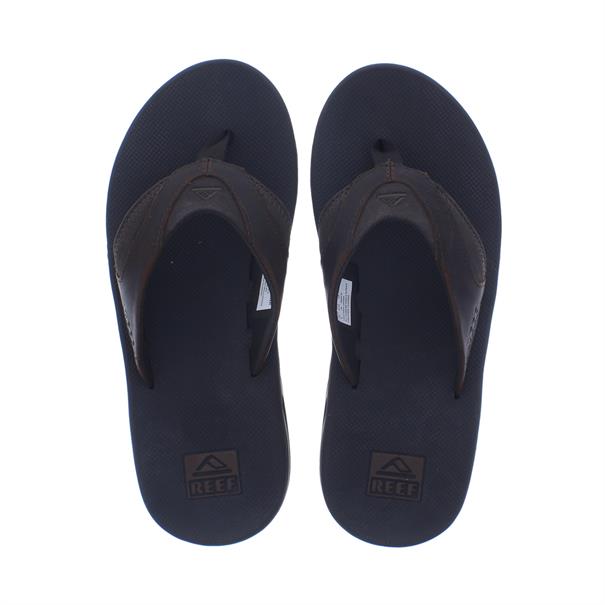 Reef Fanning Leather Heren Slipper