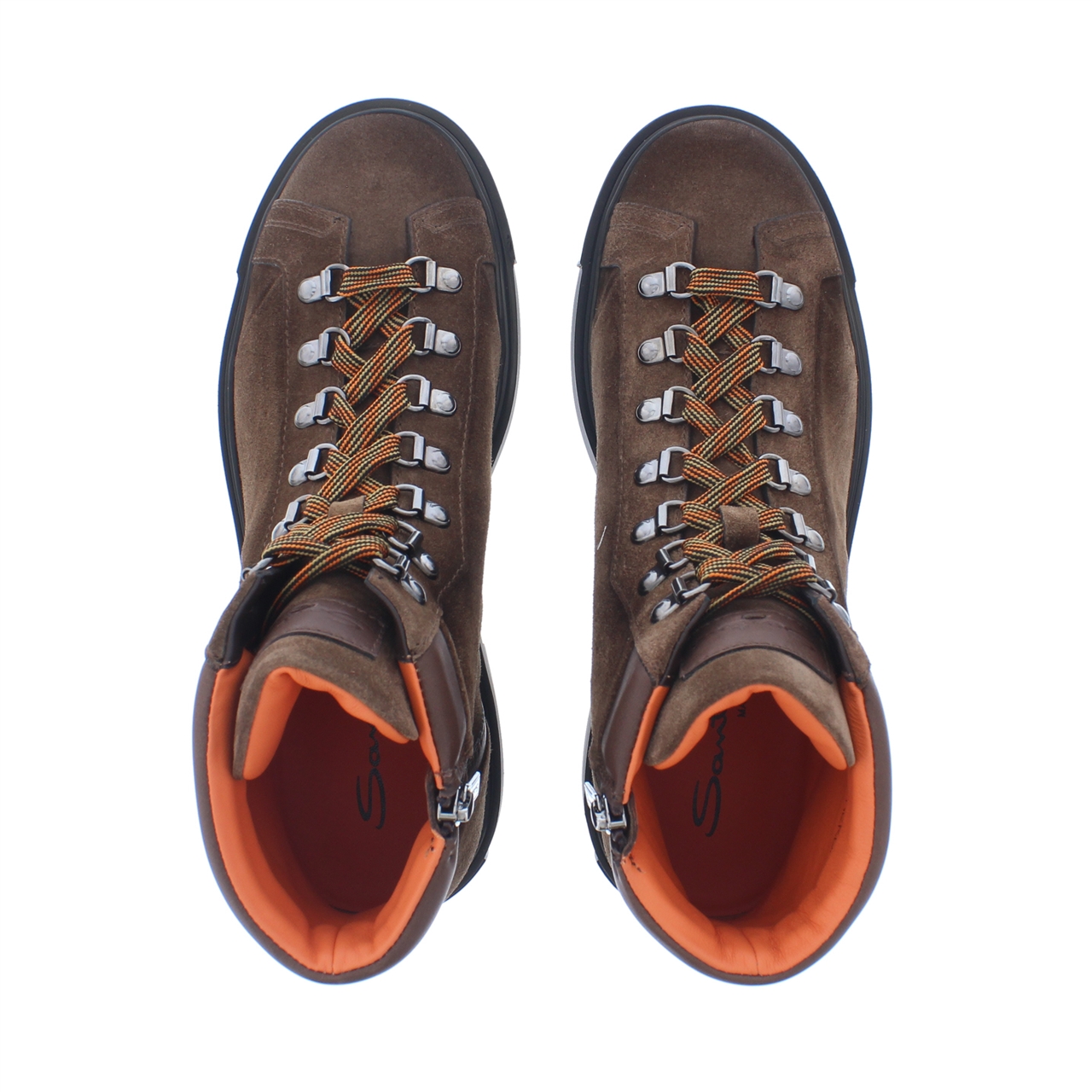 Santoni 18190 Heren Bergboot Strating Schoenen
