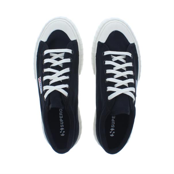 Superga Stripe Platform Dames Sneaker