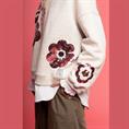 TheShirtProject Sweater Flower Dames